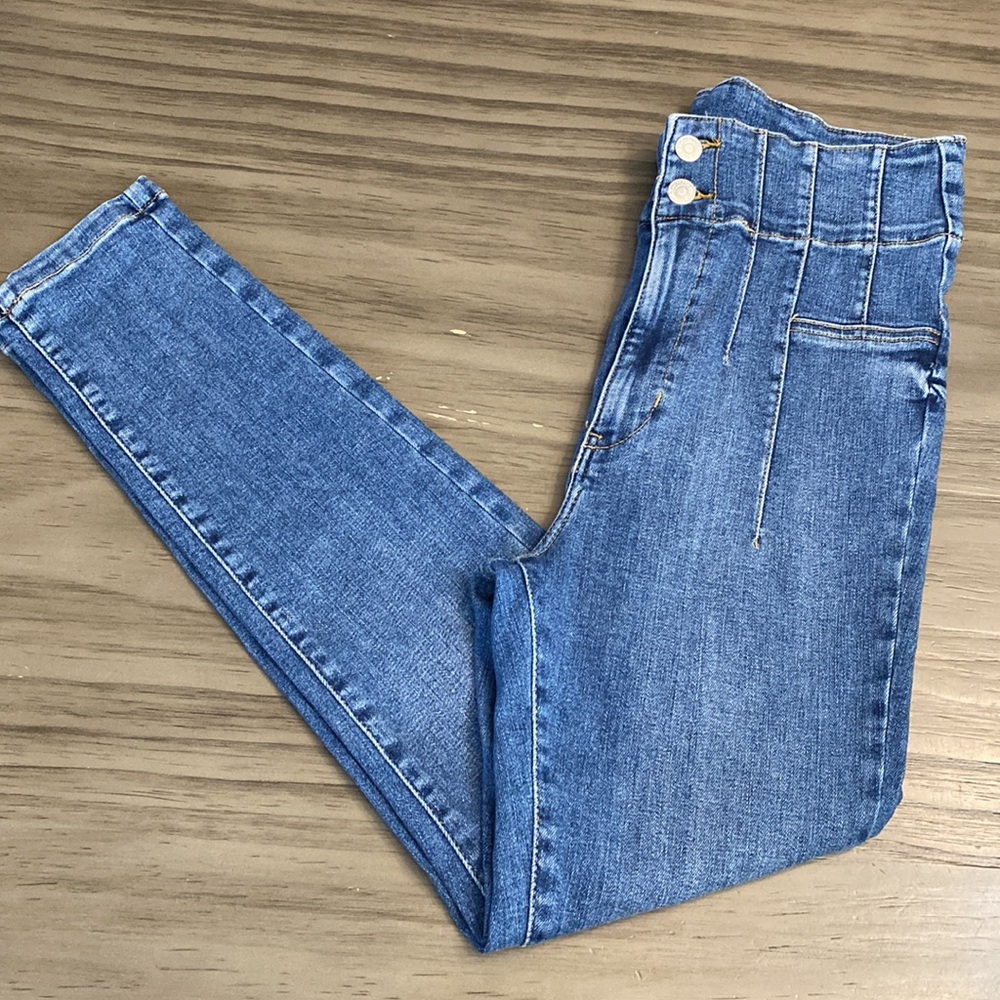 FP-WE THE FREE HIGH WAISTED SKINNY JEANS 30